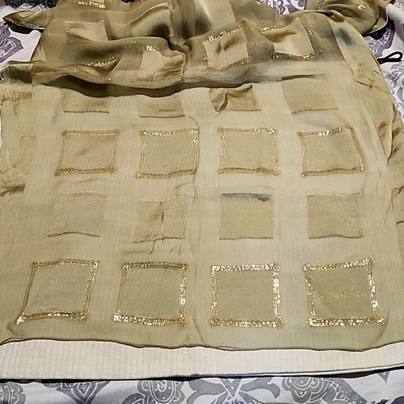 Givenchy silk long scarf - Picture 1 of 5